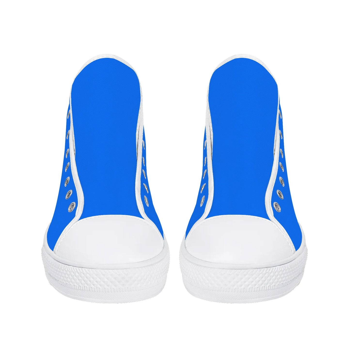 BLUE TRANSFORMER - Mens High Top Canvas Shoes