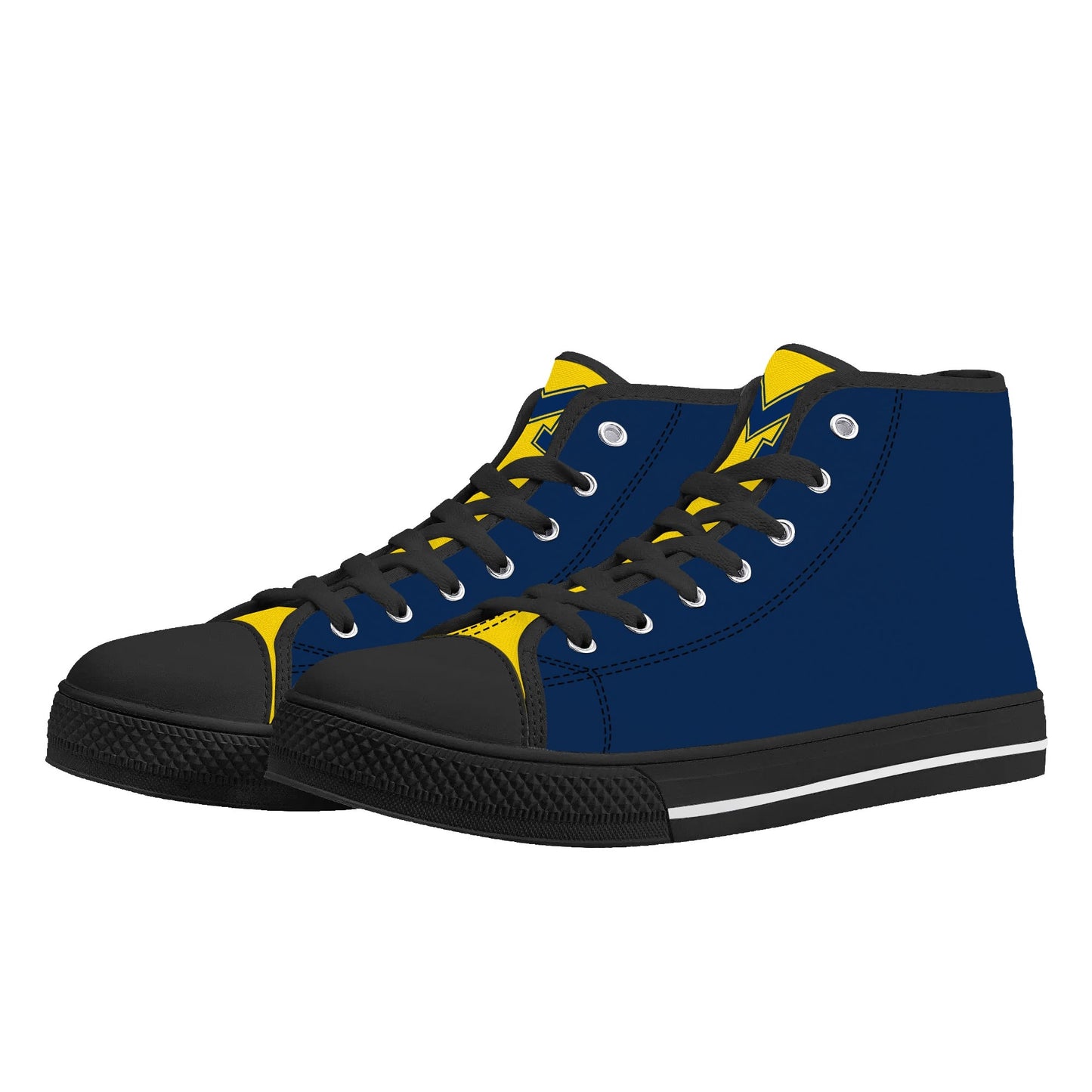 MICHIGAN Mens High Top Canvas Shoes - LOGO Tongue