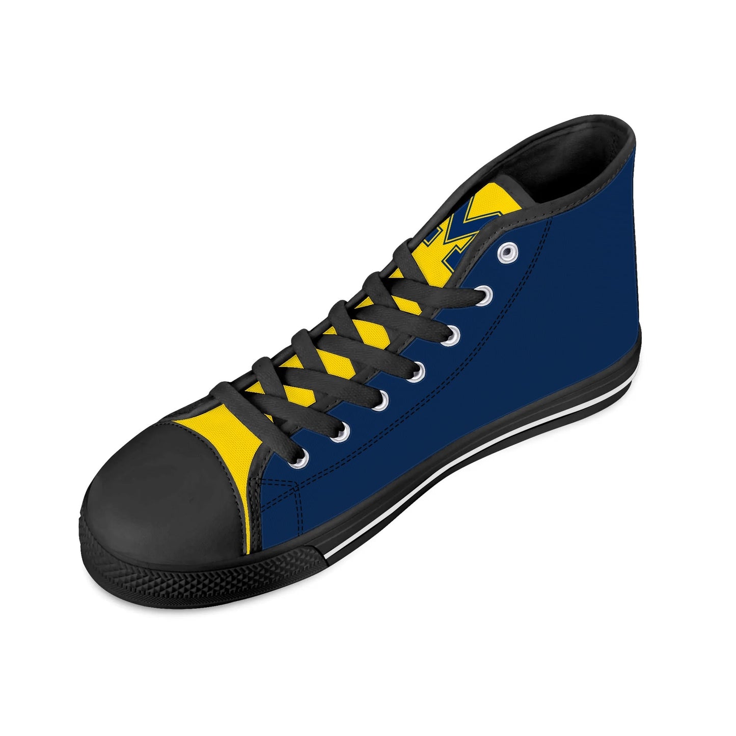 MICHIGAN Mens High Top Canvas Shoes - LOGO Tongue