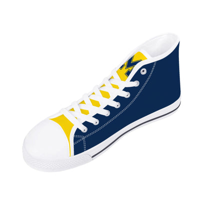 MICHIGAN Mens High Top Canvas Shoes - LOGO Tongue