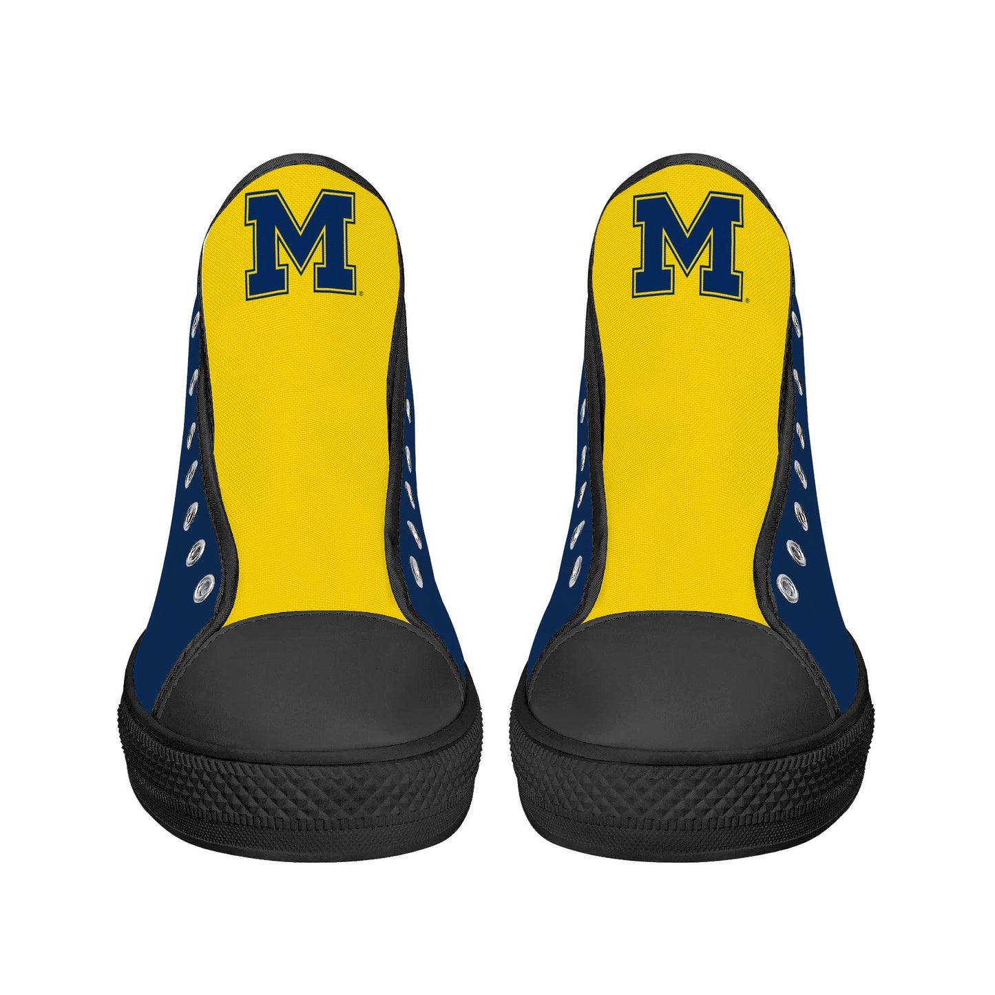 MICHIGAN Mens High Top Canvas Shoes - LOGO Tongue