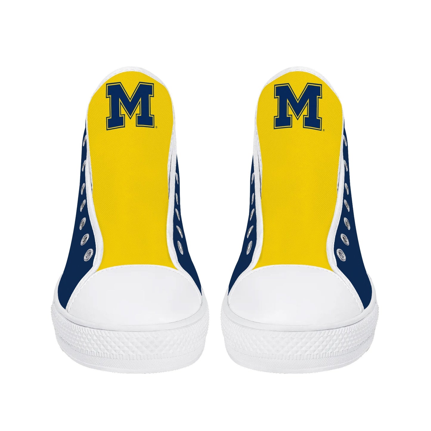 MICHIGAN Mens High Top Canvas Shoes - LOGO Tongue