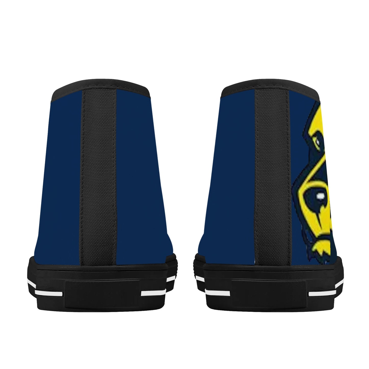 Michigan Wolverines - Mens High Top Canvas Shoes