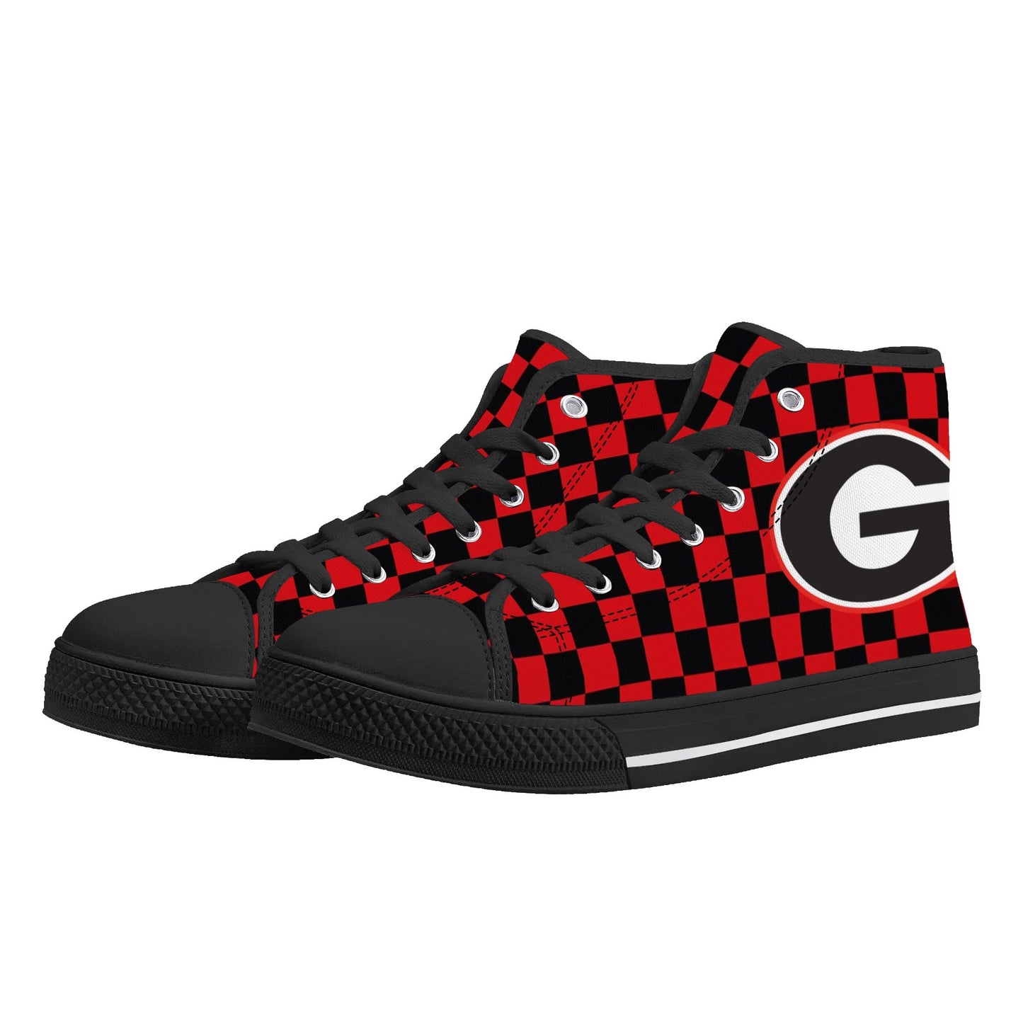 UGA - GEORGIA ON MY MIND - Mens High Top Canvas Shoes