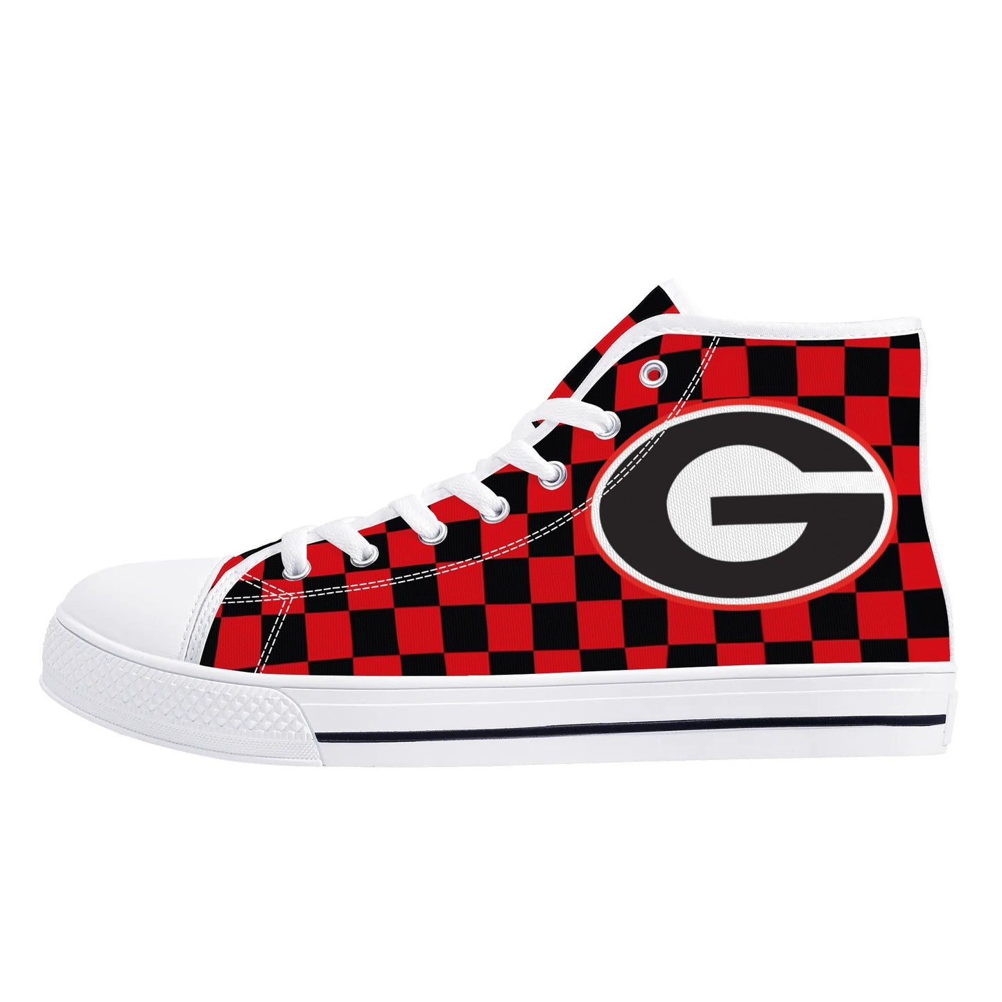 UGA - GEORGIA ON MY MIND - Mens High Top Canvas Shoes