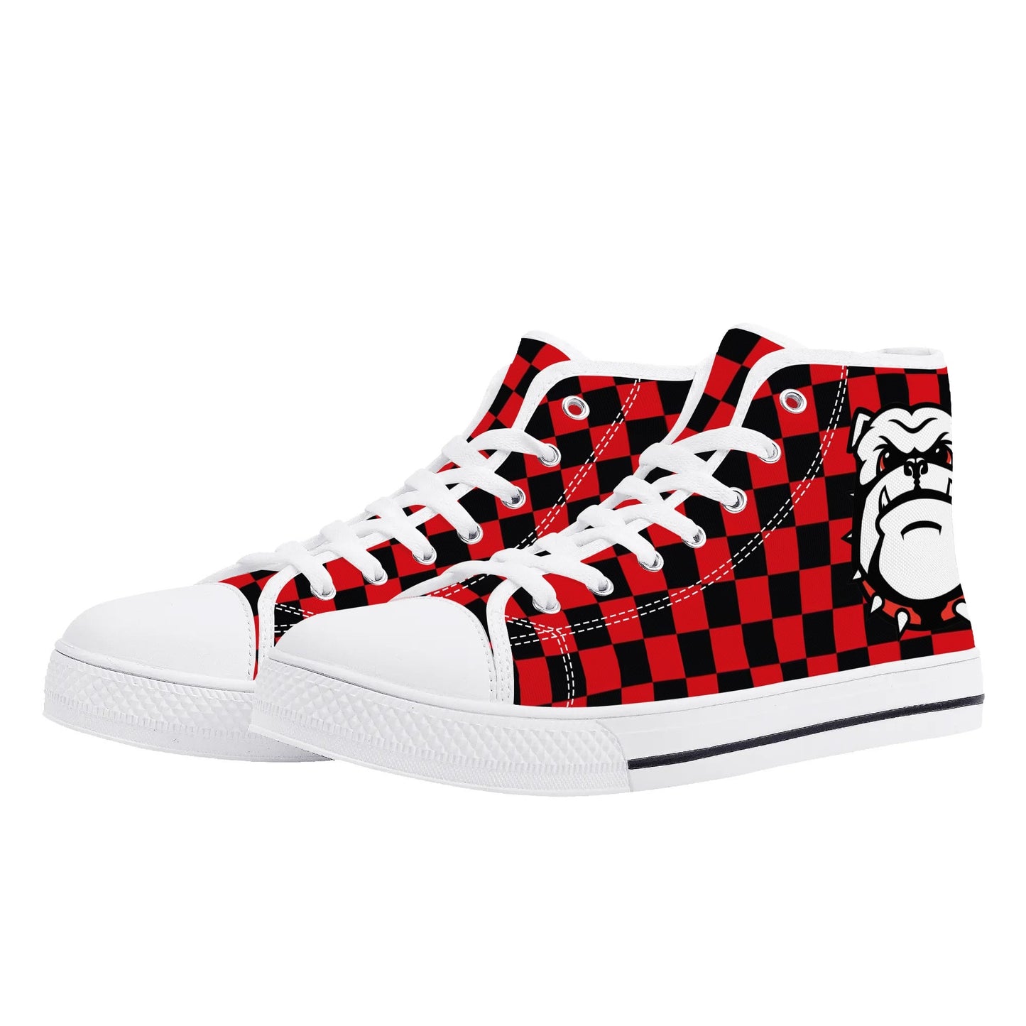 RUFF RUFF DAWGS - Mens High Top Canvas Shoes