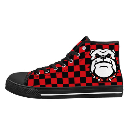 RUFF RUFF DAWGS - Mens High Top Canvas Shoes