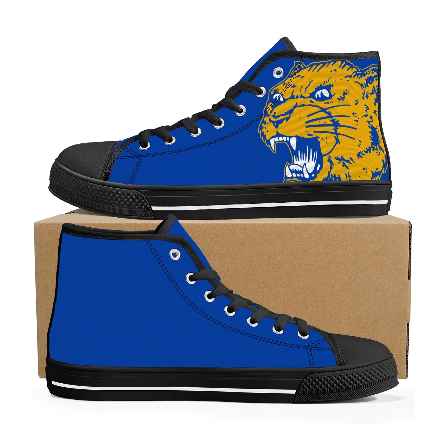 PITTSBURGH PANTHERS - Mens High Top Canvas Shoes