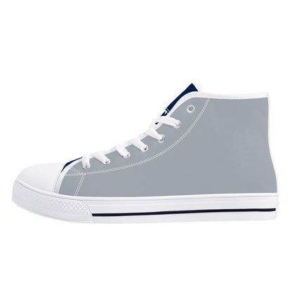 Penn State - Mens High Top Canvas Shoes - Gray