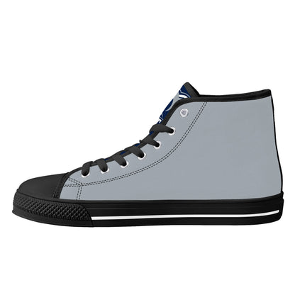 Penn State - Mens High Top Canvas Shoes - Gray