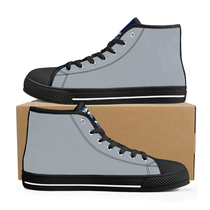 Penn State - Mens High Top Canvas Shoes - Gray