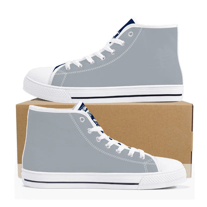 Penn State - Mens High Top Canvas Shoes - Gray