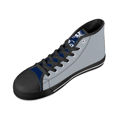 Penn State - Mens High Top Canvas Shoes - Gray