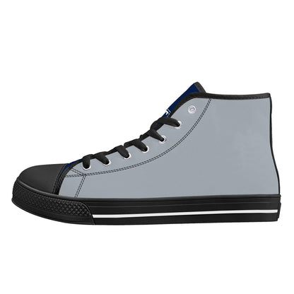 Penn State - Mens High Top Canvas Shoes - Gray