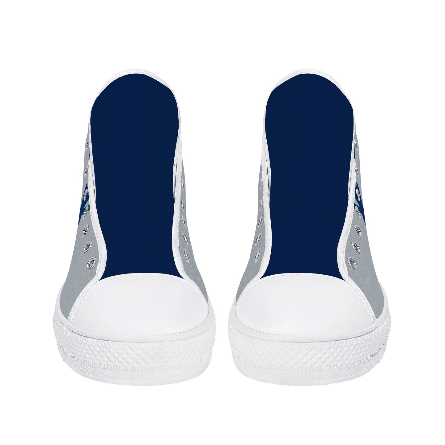 Penns State Nittany Lion - Massive Logo - Mens High Top Canvas Shoes -  Penn State Blue Tongue