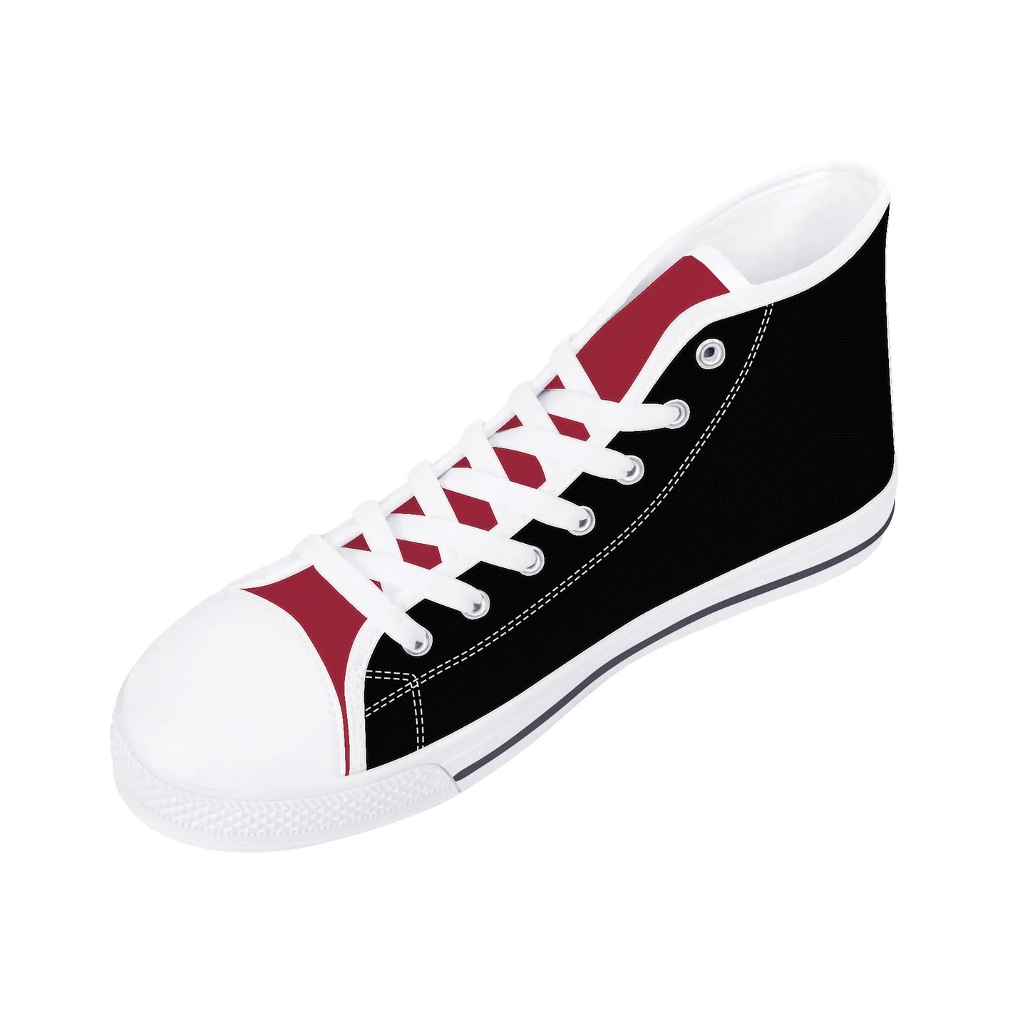 ARKANSAS RAZORBACKS - MASSIVE LOGO - Mens High Top Canvas Shoes