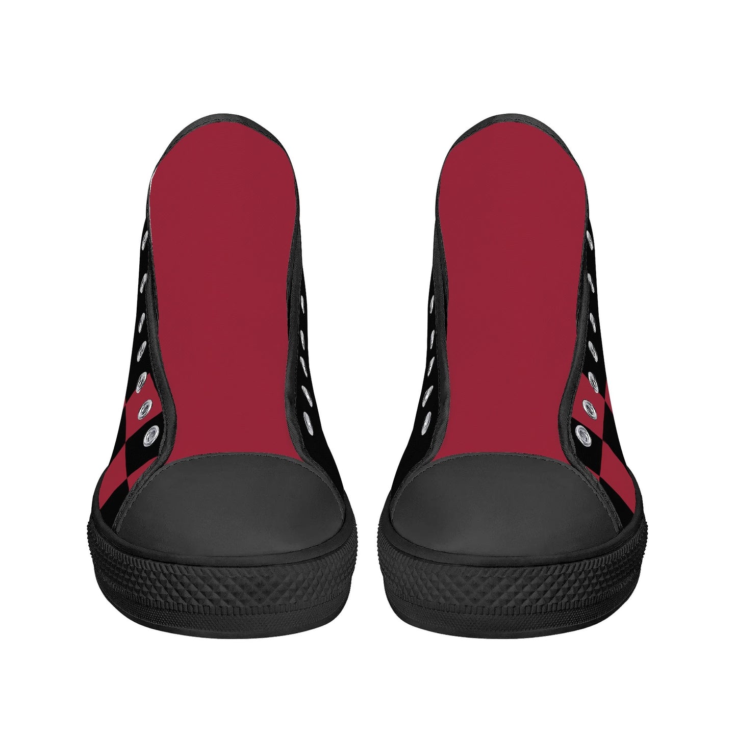 ARKANSAS RAZORBACKS - MASSIVE LOGO - Mens High Top Canvas Shoes