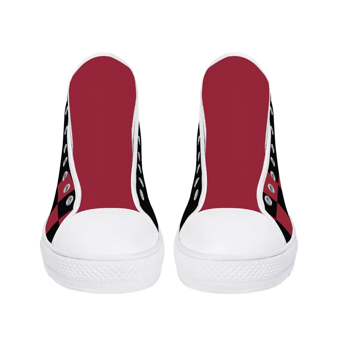 ARKANSAS RAZORBACKS - MASSIVE LOGO - Mens High Top Canvas Shoes