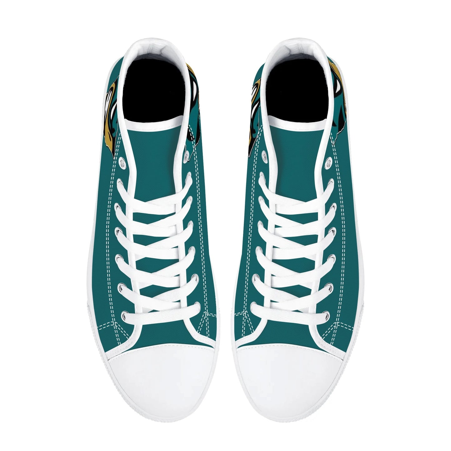 Coastal Carolina Chanticleers Mens High Top Canvas Shoes