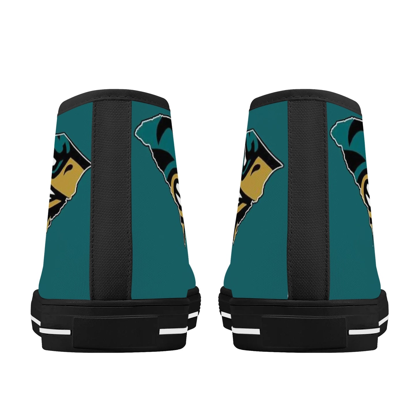 Coastal Carolina Chanticleers Mens High Top Canvas Shoes