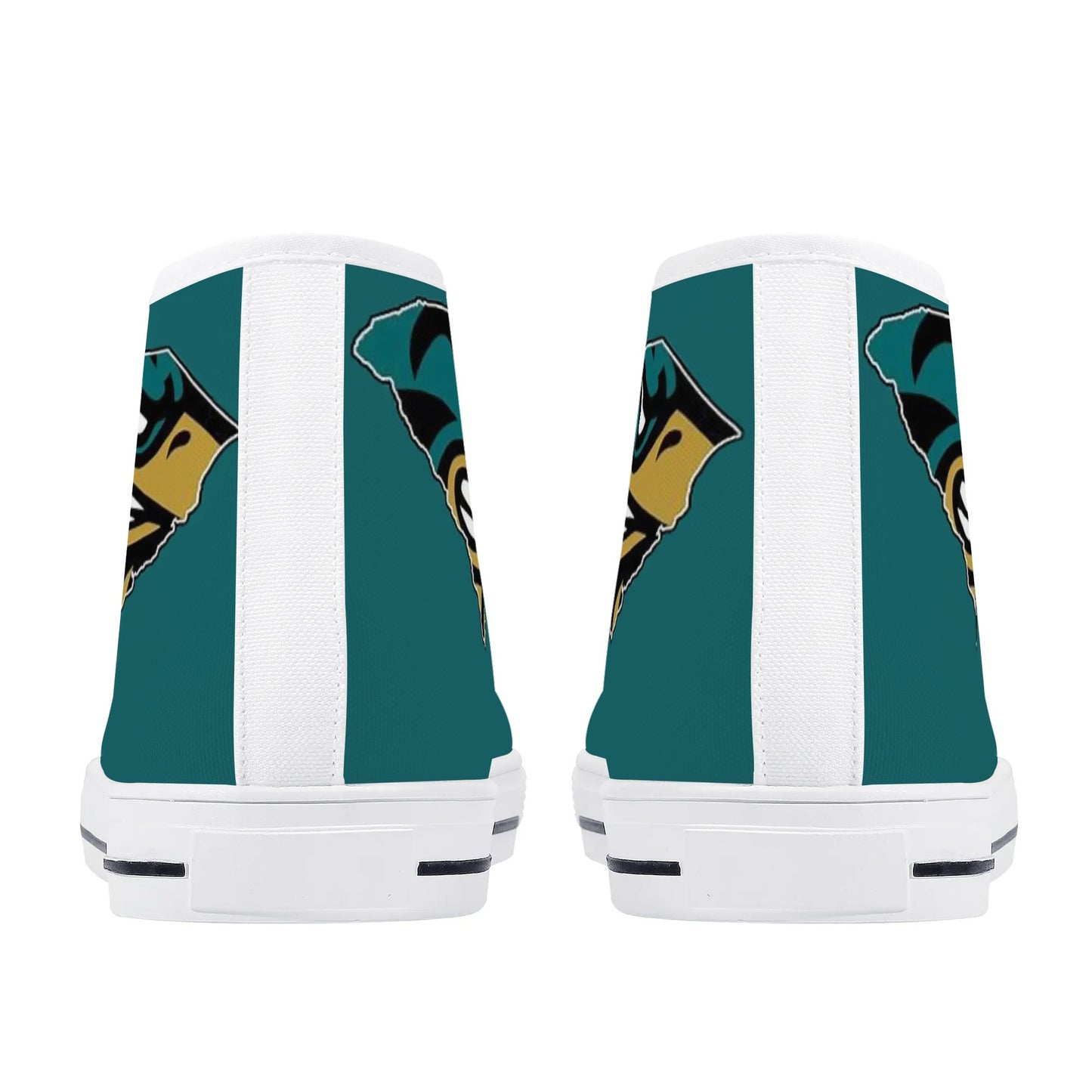 Coastal Carolina Chanticleers Mens High Top Canvas Shoes