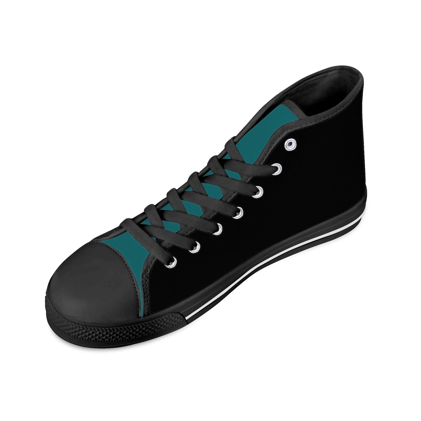 Coastal Carolina - BLACK L.O.V.E. - Mens High Top Canvas Shoes