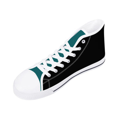 Coastal Carolina - BLACK L.O.V.E. - Mens High Top Canvas Shoes