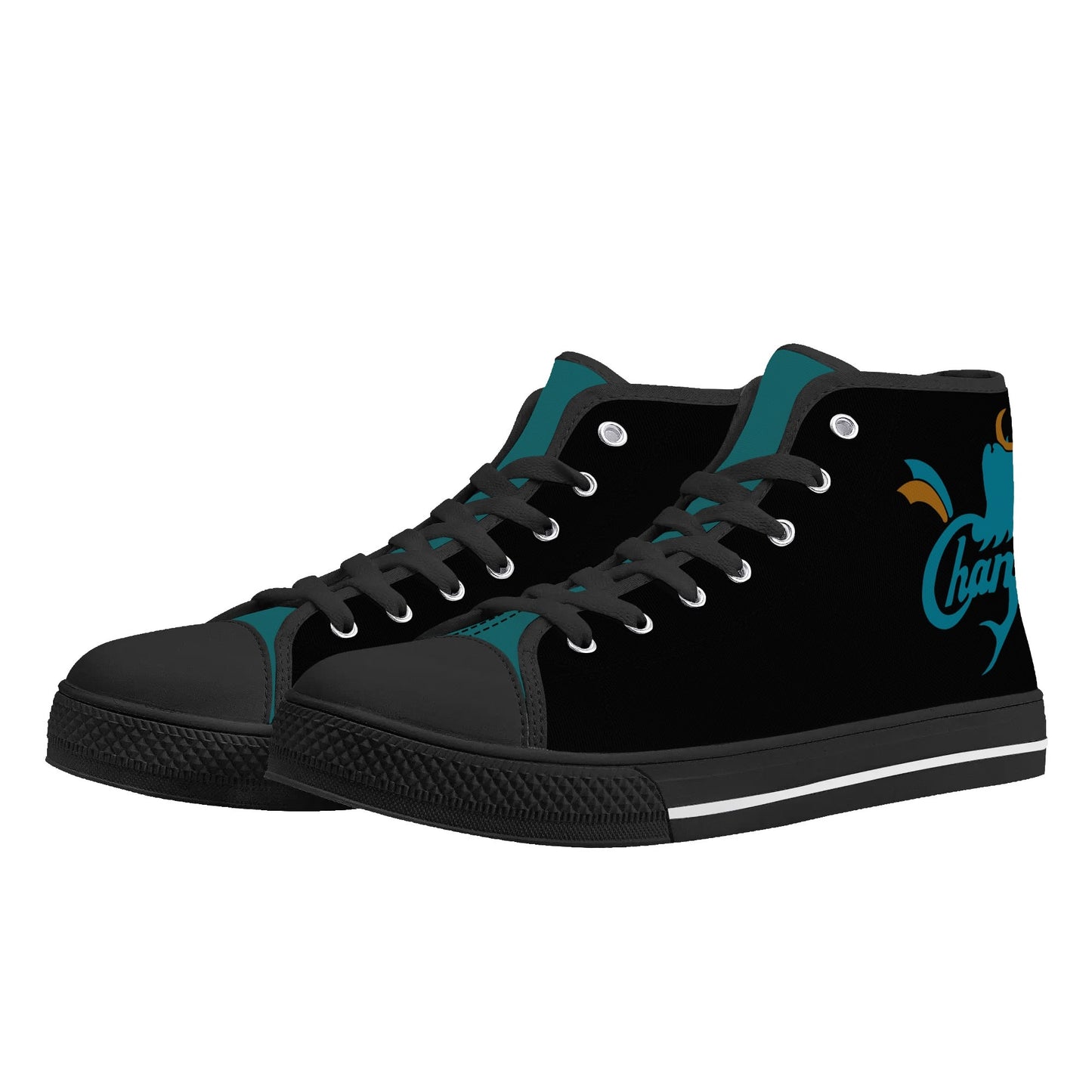 COASTAL CAROLINA CHANTICLEERS - Mens High Top Canvas Shoes