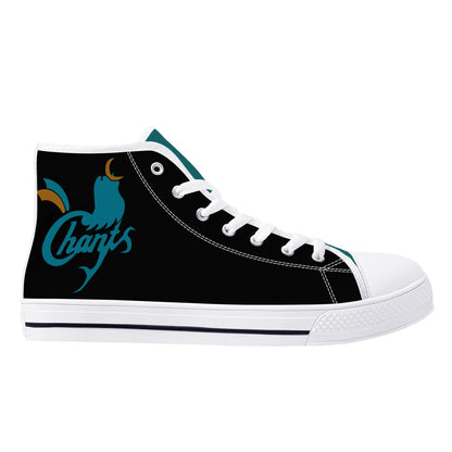 COASTAL CAROLINA CHANTICLEERS - Mens High Top Canvas Shoes