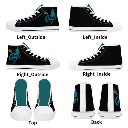 COASTAL CAROLINA CHANTICLEERS - Mens High Top Canvas Shoes