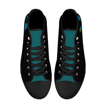 COASTAL CAROLINA CHANTICLEERS - Mens High Top Canvas Shoes