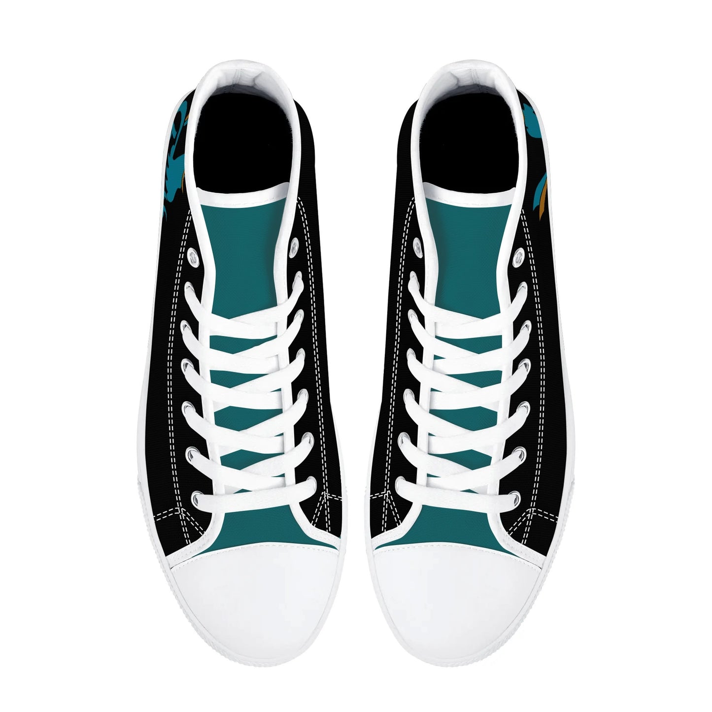 COASTAL CAROLINA CHANTICLEERS - Mens High Top Canvas Shoes