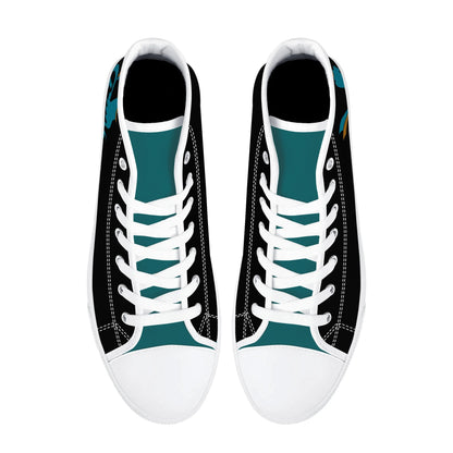 COASTAL CAROLINA CHANTICLEERS - Mens High Top Canvas Shoes