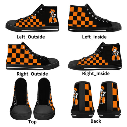 Oklahoma State Cowboys - Mens High Top Canvas Shoes