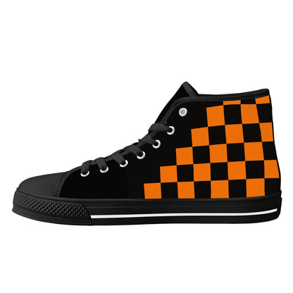 Oklahoma State University Cowboys - Mens High Top Canvas Shoes