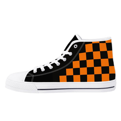 Oklahoma State University Cowboys - Mens High Top Canvas Shoes