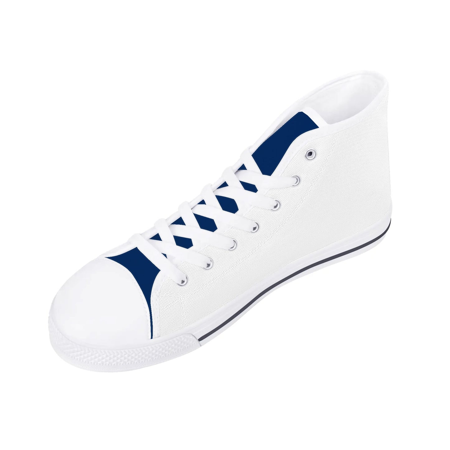 UNC TARHEELS - Mens High Top Canvas Shoes