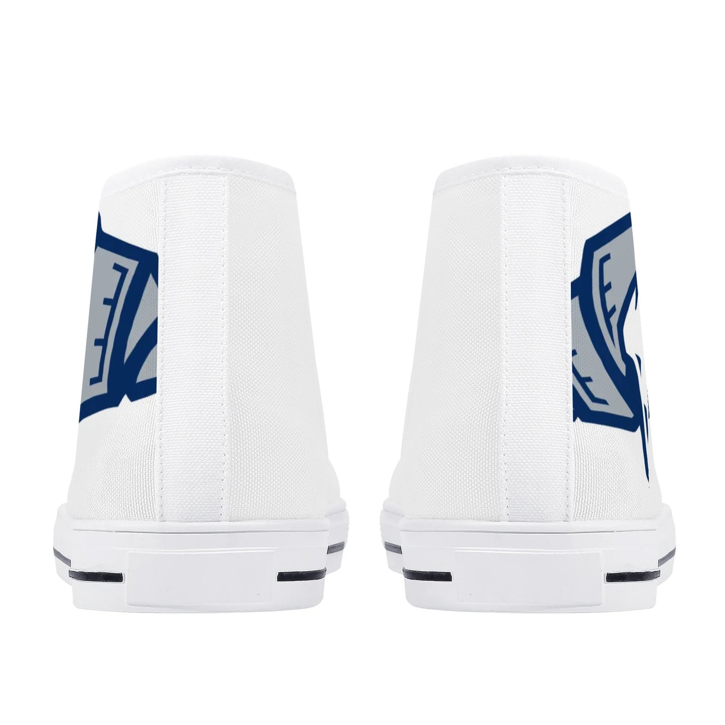 UNC TARHEELS - Mens High Top Canvas Shoes