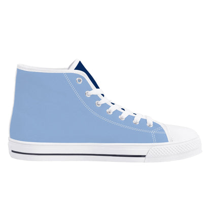 UNC Tarheels - Mens High Top Canvas Shoes