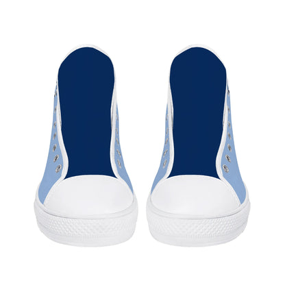 UNC Tarheels - Mens High Top Canvas Shoes