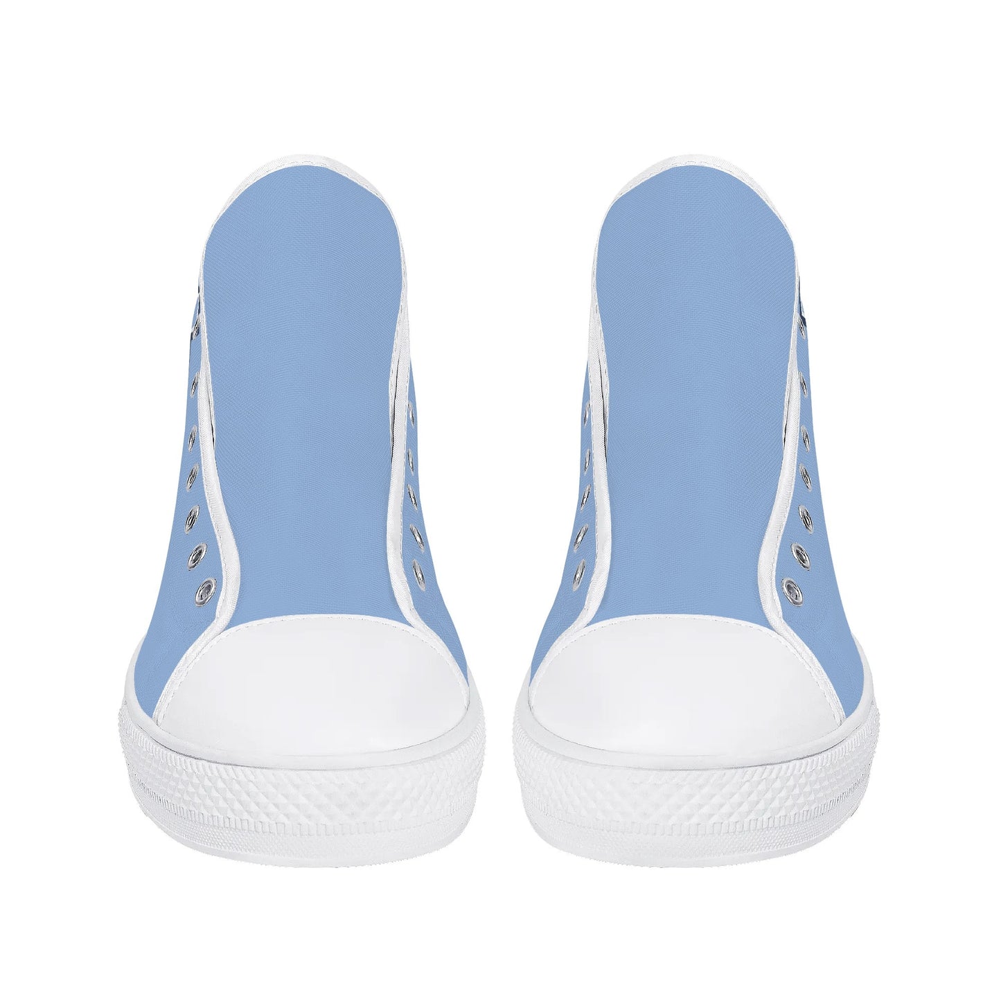 UNC Tarheels - Mens High Top Canvas Shoes - MONOCHROMATIC