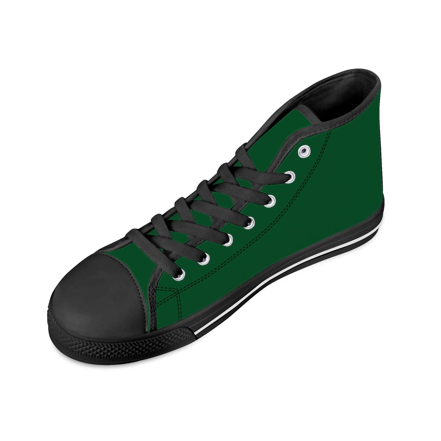 MICHIGAN STATE SPARTANS - Mens High Top Canvas Shoes - MONOCHROMATIC