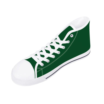 MICHIGAN STATE SPARTANS - Mens High Top Canvas Shoes - MONOCHROMATIC