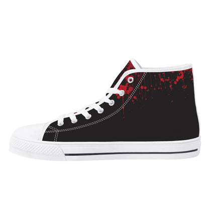 Halloween; "Chucky" Unleashed - Mens High Top Canvas Shoes