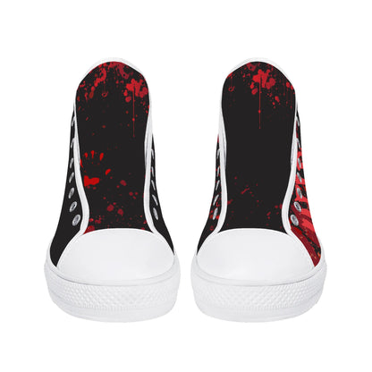 Halloween; "Chucky" Unleashed - Mens High Top Canvas Shoes