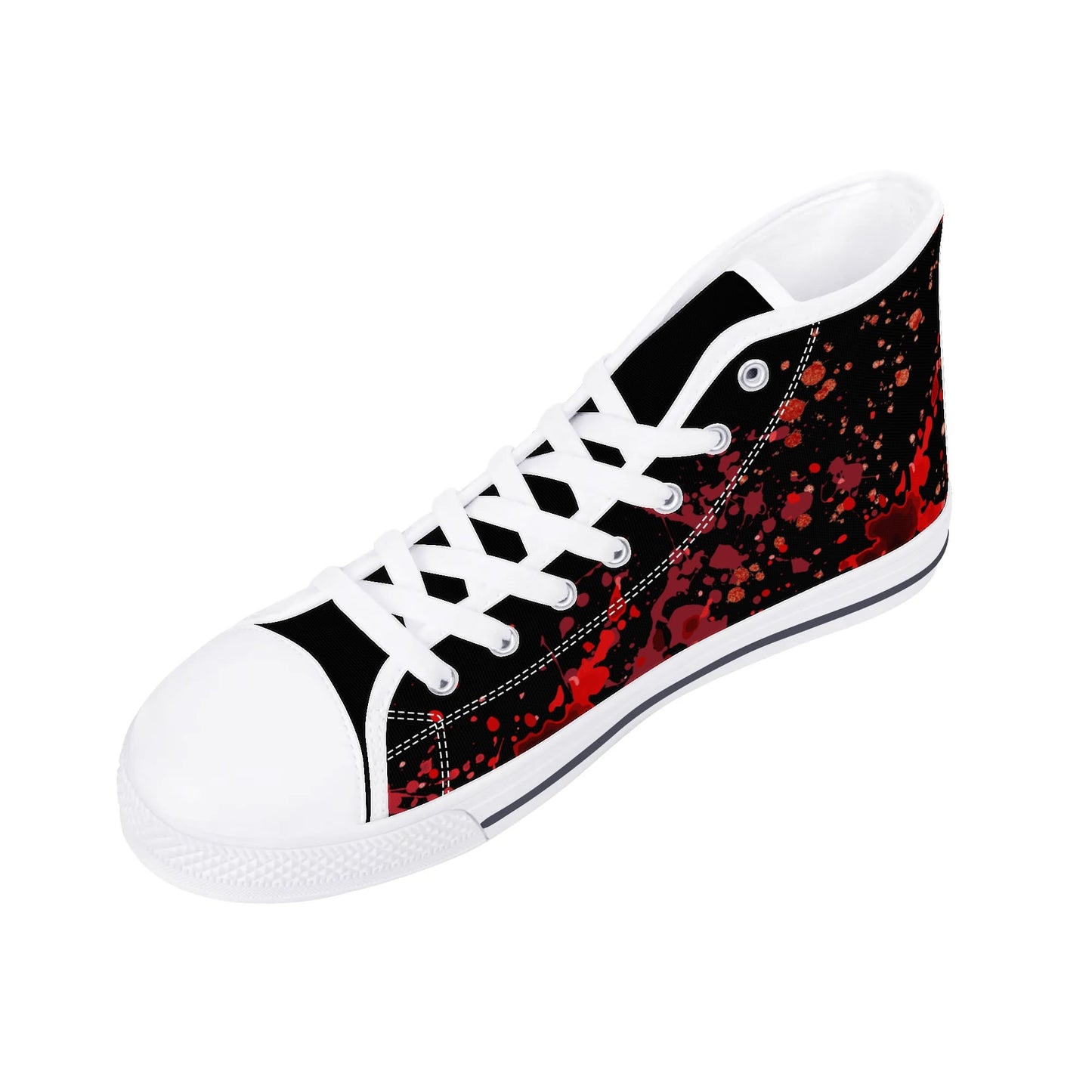 Halloween; "Texas Chainsaw Massacre" - Mens High Top Canvas Shoes