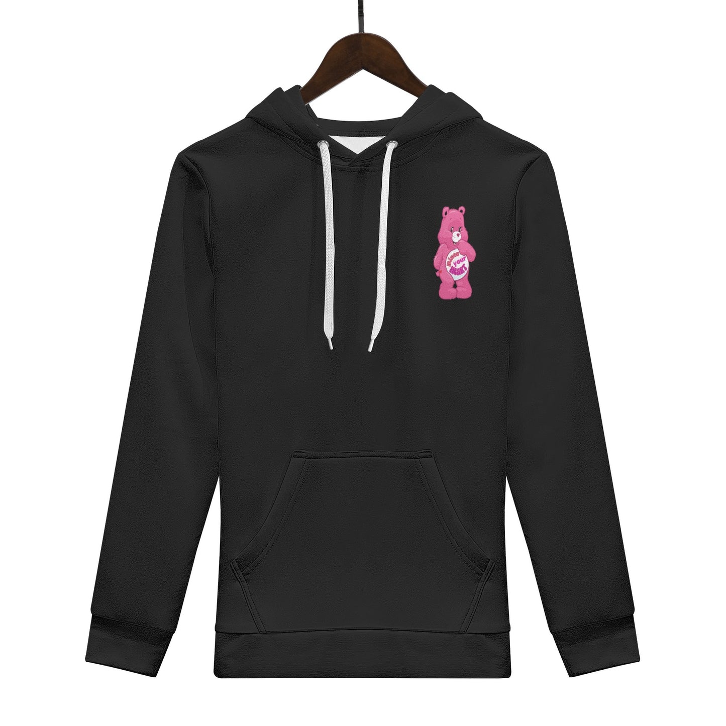 Mens All Over Print Warm Velvets Pair Of Hoodie