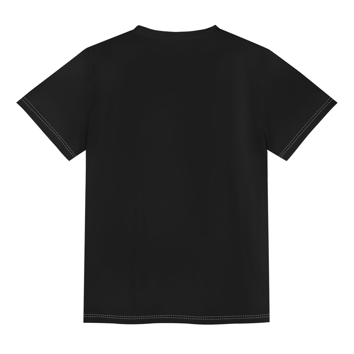 Childrens Loose Fit Short Sleeve T-Shirt Pull on Tees