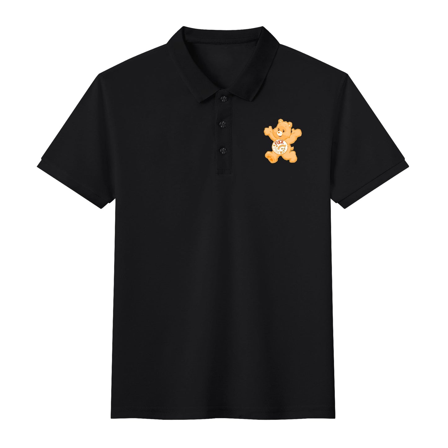 "F around and FIND OUT" - Unisex Adult Half printed Cotton Polo Shirt