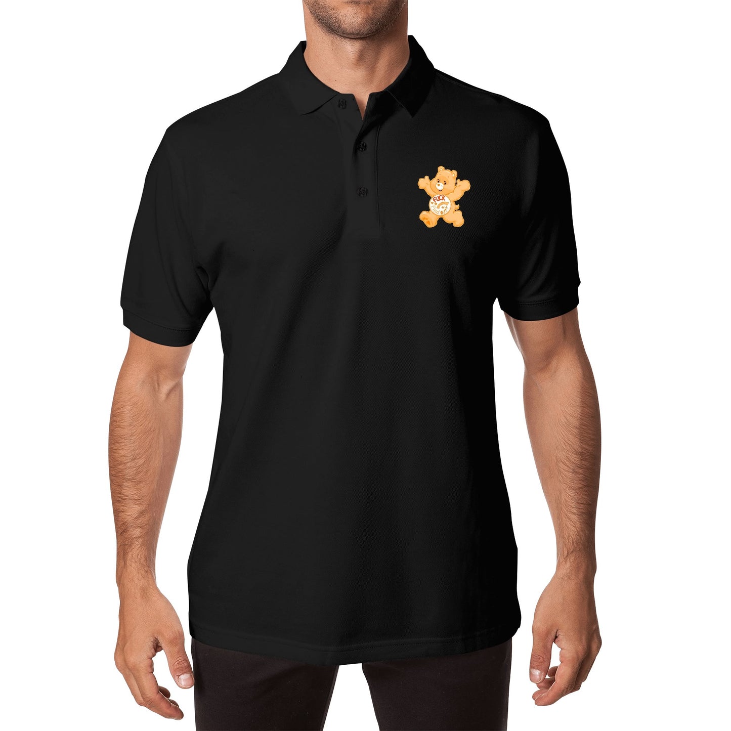 "F around and FIND OUT" - Unisex Adult Half printed Cotton Polo Shirt